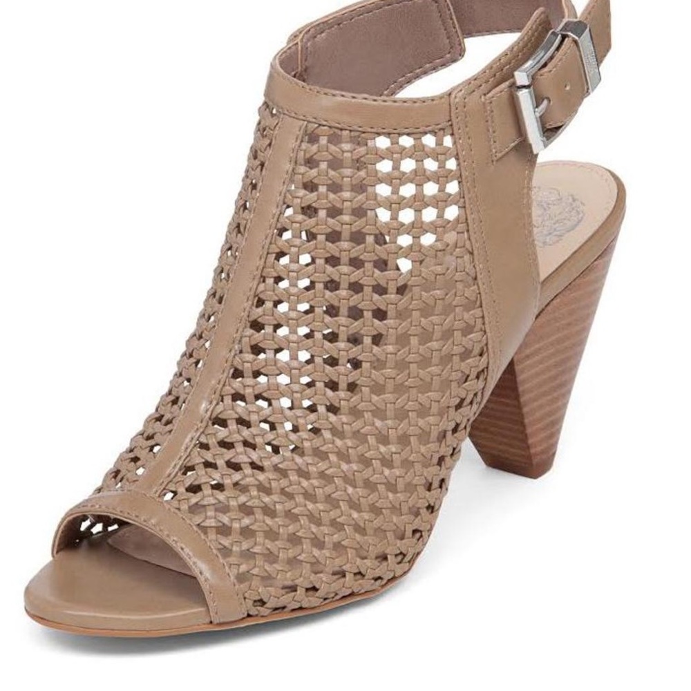 Vince Camuto Open Toe Booties